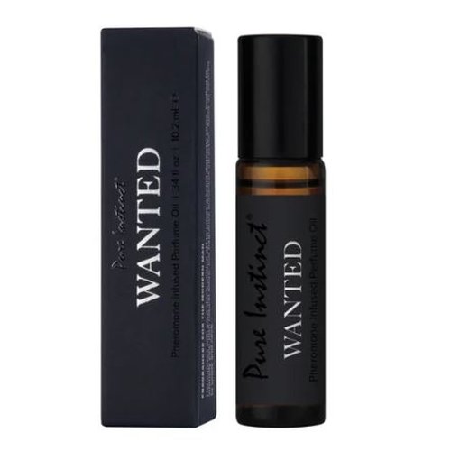 PURE INSTINCT PHEROMONE PERFUME OIL WANTED .34 FL OZ