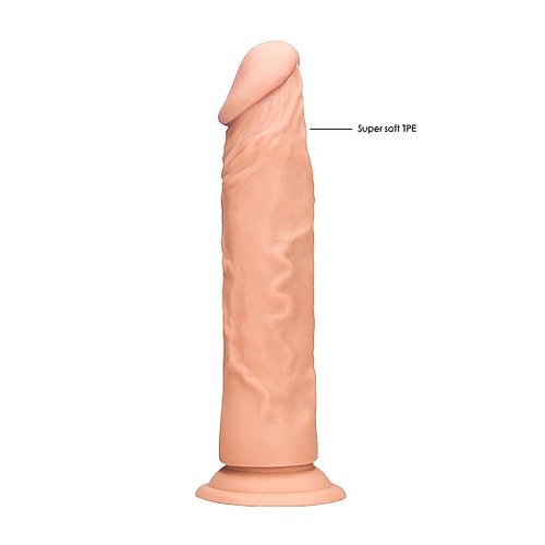 REALROCK 9IN DONG FLESH W/O TESTICLES - SHTREA100FLE