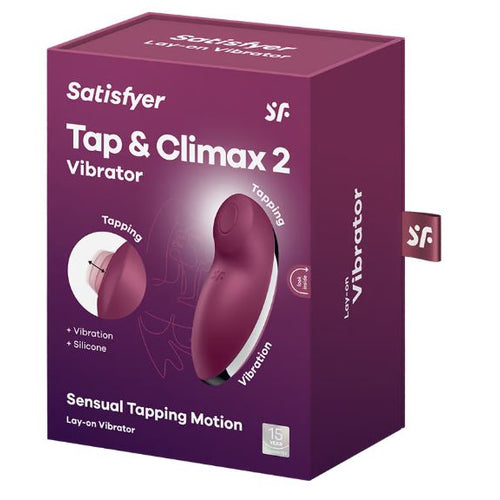 SATISFYER TAP & CLIMAX 2 RED (NET) - EIS4046044