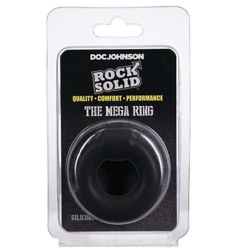 ROCK SOLID MEGA RING BLACK