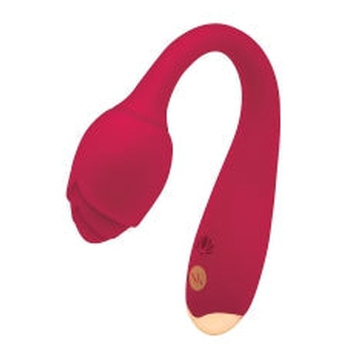 ROSEGASM LONG STEM FLEXI GSPOT VIBE ROSE - XGSK1042