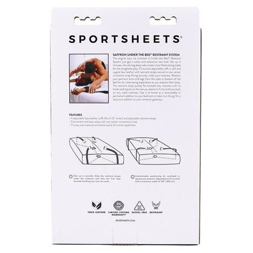 Saffron Under the Bed Restraint System