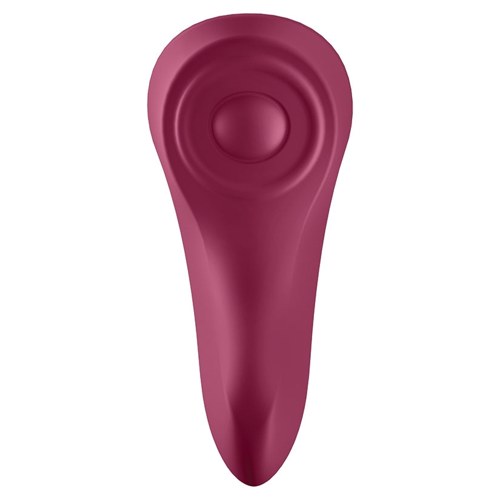 Satisfyer Sexy Secret Panty Vibrator-Wine Red