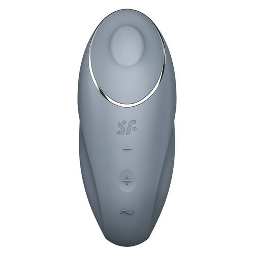 Satisfyer Tap and Climax 1-Bluegrey