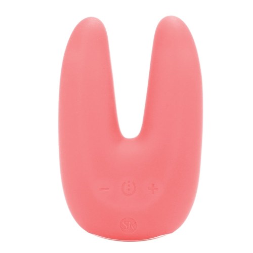 Secret Kisses Dual Motor Clitoral Vibrator-Coral