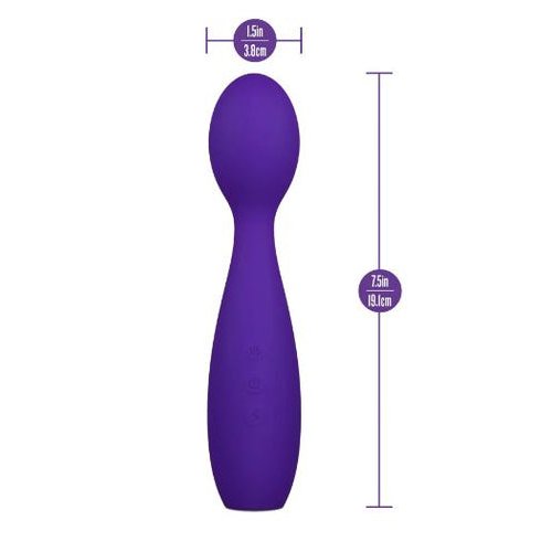 SEXY THINGS VELVET HIGH WAND G-SPOT PURPLE - BN37212