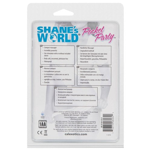 Shane's World Pocket Party-Blue