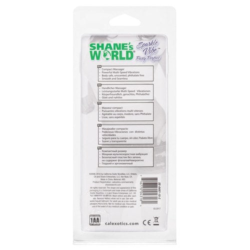 Shane's World Sparkle Vibe-Green 4.5