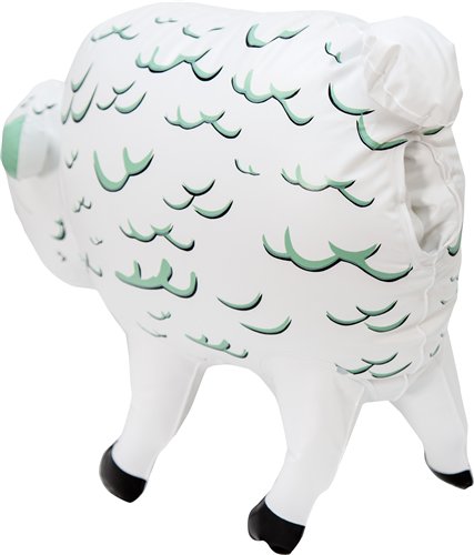 SHEEP SHAGGIN 12 IN INFLATABLE MINI SHEEP - BMS6078