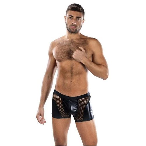 SHEER CONTRATT BOXER BRIEF BLACK - XGBLE325BLK