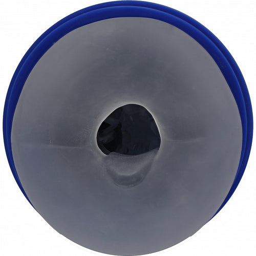 PUMPED VIBROBATOR MASTURBATOR SUCTION METALLIC BLUE - SHTPMP068MBL