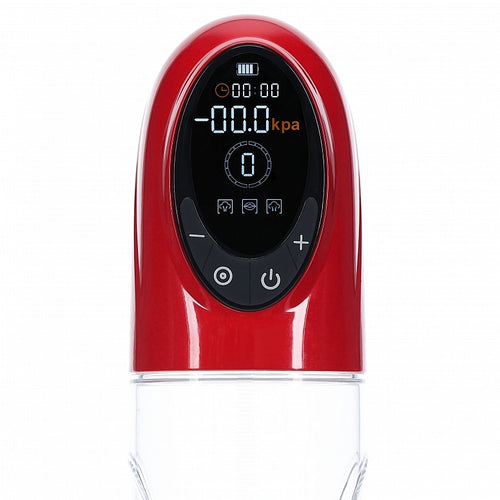 PUMPED CYBERPULSE AUTOMATIC WATERPROOF METALLIC RED - SHTPMP060MRD