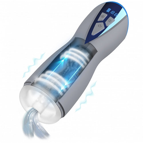 MASTURS ELOA WINGED GODDESS MULTI FUNCTION MASTURBATOR - SHTMAS005GRY