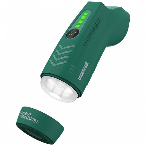 MASTURS AYLA FOREST WARRIOR MULTI FUNCTION MASTURBATOR - SHTMAS003GRN