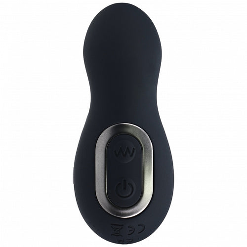 LEVELZ VIBRATING & THRUSTING SILICONE PROSTATE MASSAGER BLACK - SHTLVL030036BLK