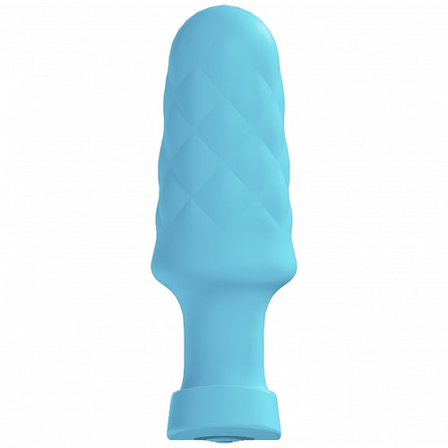 LOVELINE VELVET REMOTE CONTROL VIBRATING BLUE - SHTLOVU056BLU