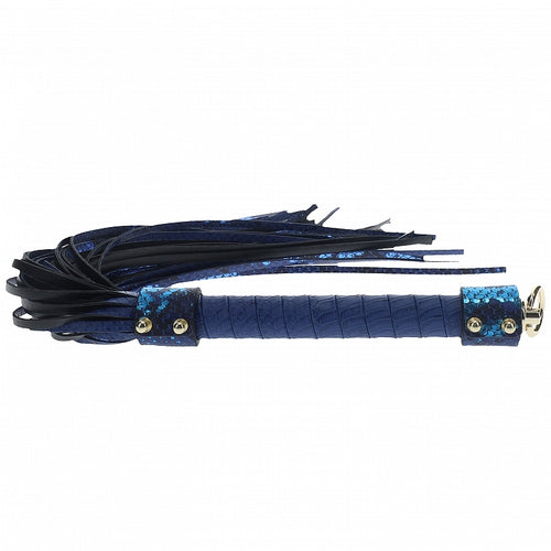 OUCH! FLORENCE COLLECTION FLOGGER - BLUE - SHTOU1004BLU