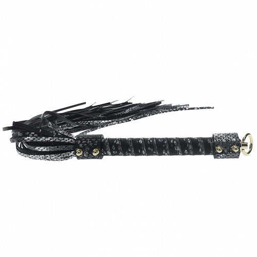OUCH! FLORENCE COLLECTION FLOGGER - BLACK - SHTOU1004BLK