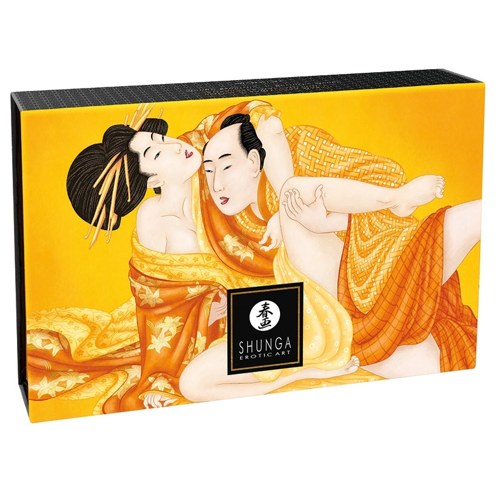 Shunga Kissable Massage Powder-Luscious Mango 2.65oz
