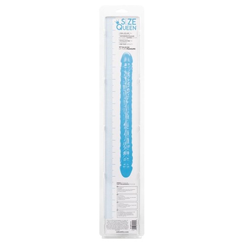 Size Queen Double Dildo-Blue 17