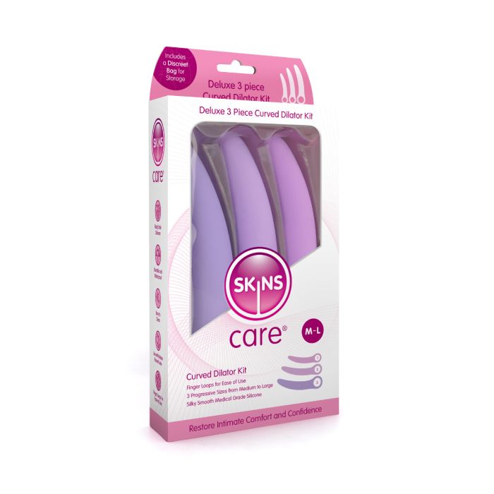 Skins Care - Curved Dilators - 3pc Set (Medium - Large) - SKCDILC3ML