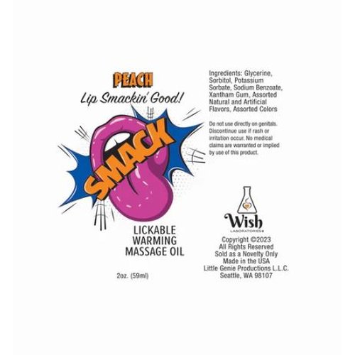 SMACK TARTS LICKABLE LUBE SOUR GRAPE 2OZ