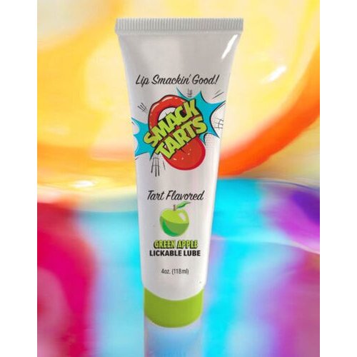 SMACK TARTS LICKABLE LUBE SOUR GREEN APPLE 4 OZ