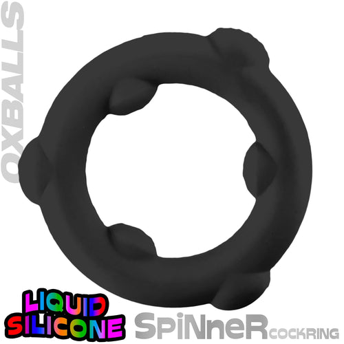 SPINNER BLACK SILICONE - OX3202BLK