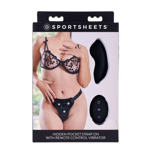 SPORTSHEETS HIDDEN POCKET STRAP ON - SS31004