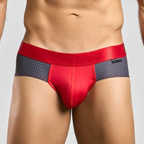 MALE BASICS SPOT BRIEF GRAY SMALL - MBS01GRYS