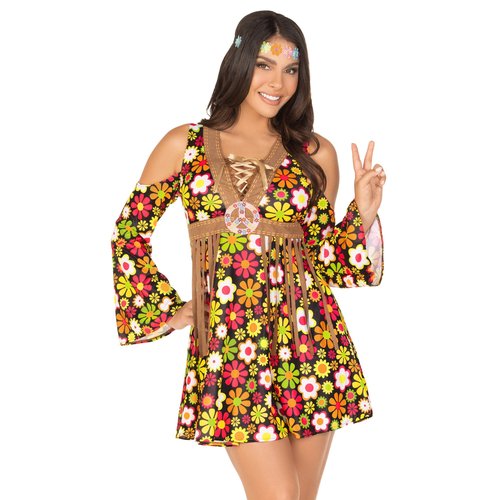 Starflower Hippie Dress Costume - SK85610 10125