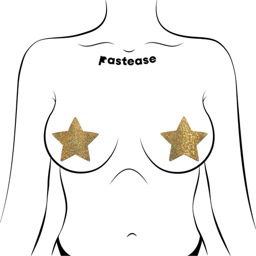 PASTEASE ROCKSTAR GOLD GLITTER - PASSTRGLTGL5