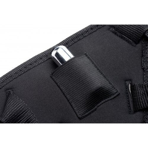 STRAP U DOUBLE-G DELUXE VIBRATING SILICONE STRAP ON KIT - XRAF379