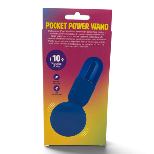 BODYWAND 4PLAY POCKET POWER WAND - XGBW192