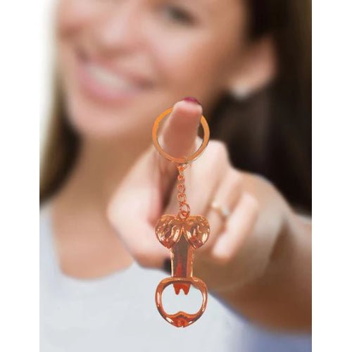 SUPER FUN PENIS BOTTLE OPENER KEY CHAIN