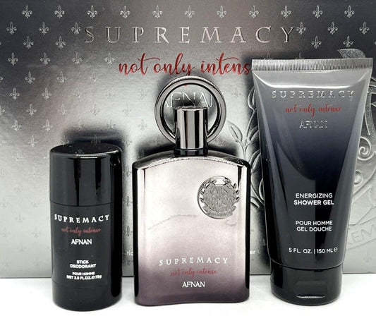 SUPREMACY NOT INTENSE 3PC SET, UNISEX-Pinkfoxxx
