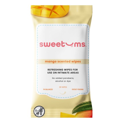 Sweetums Scented Wipes-Mango