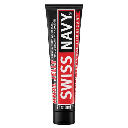 Swiss Navy Premium Anal Jelly Water-Based Lubricant 2oz
