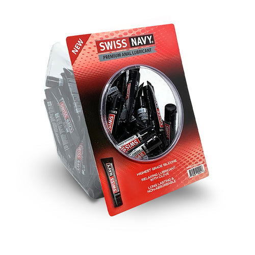 SWISS NAVY ANAL LUBRICANT 10ML 100 CT FISHBOWL - SNAL10ML100