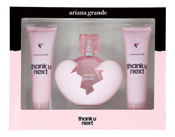 THANK U NEXT 3PC SET, WOMEN'S GIFT SET, EDP-Pinkfoxxx