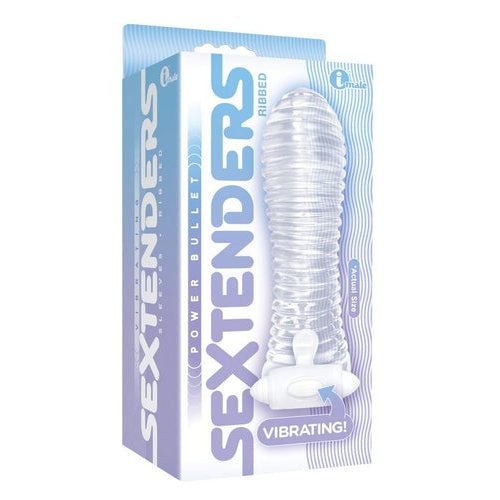 THE 9'S VIBRATING SEXTEND RIBBED - IB25102