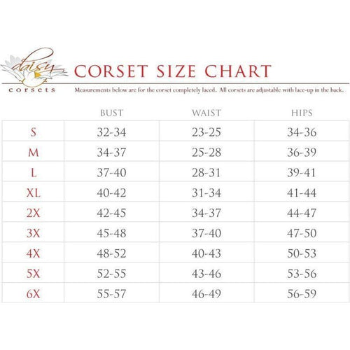 Top Drawer 2 PC Witch Corset Dress Costume