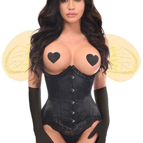 Top Drawer 4 PC Pin-Up Queen Bee Corset Costume