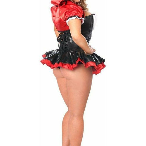 Top Drawer Premium Red Riding Hood Corset Dress Costume