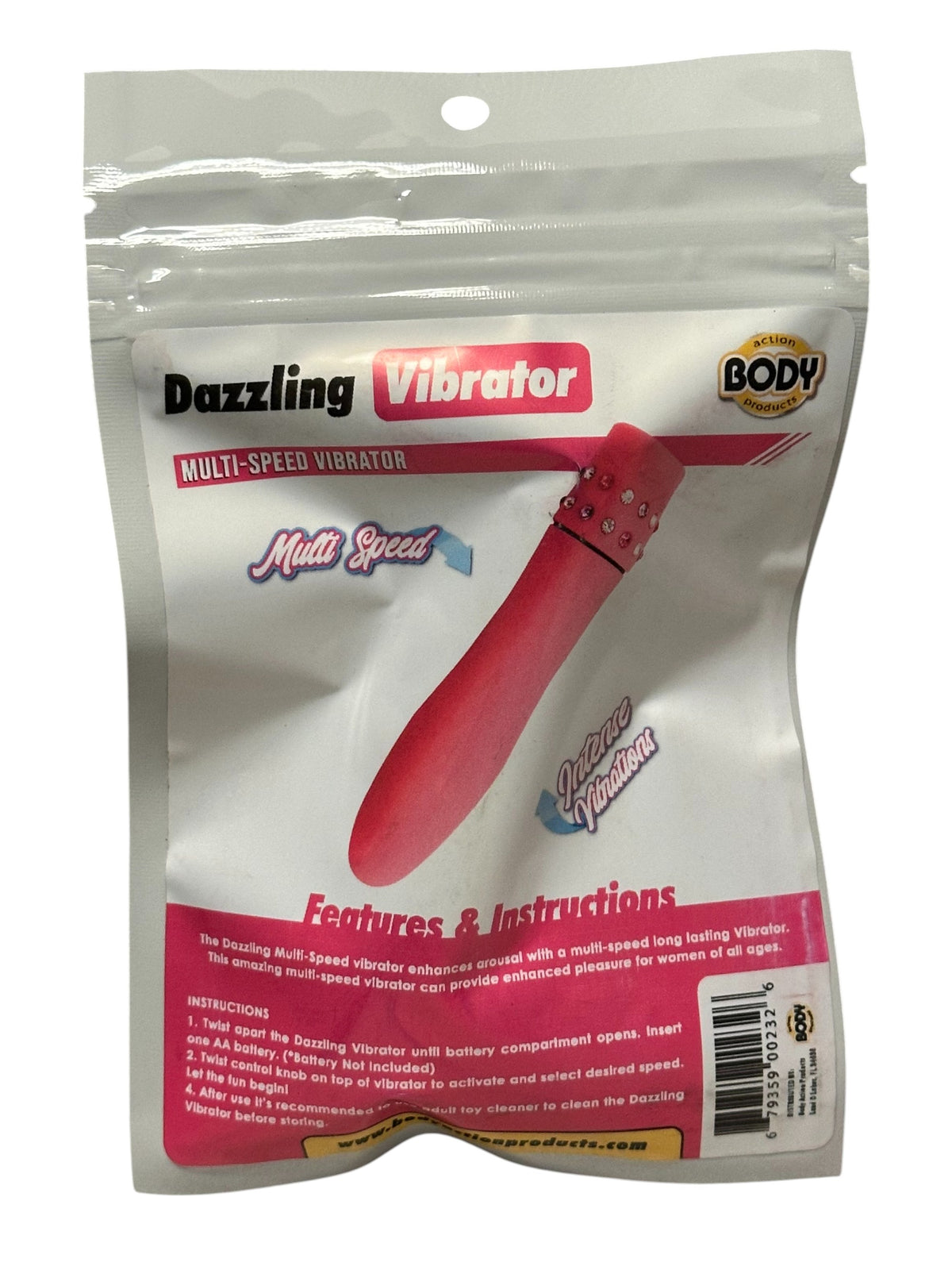 MULTI SPEED DAZZLING VIBRATOR - BADV