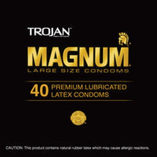 TROJAN MAGNUM 40PC CONTAINER - T00132
