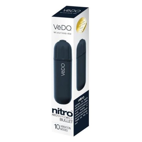 VEDO NITRO RECHARG BULLET BLACK - VIF2008