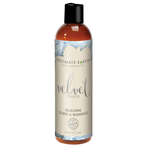 INTIMATE EARTH VELVET TOUCH SILICONE GLIDE & MASSAGE 2oz - IE04960