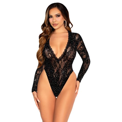VIP Status Lace Bodysuit - 89342 00122