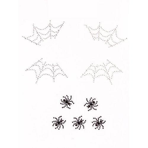 Web Face Jewels Sticker - EYE047 10122